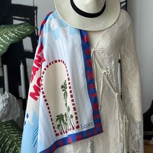 Leore Toronto Santa Monica Route 66 Design Scarf